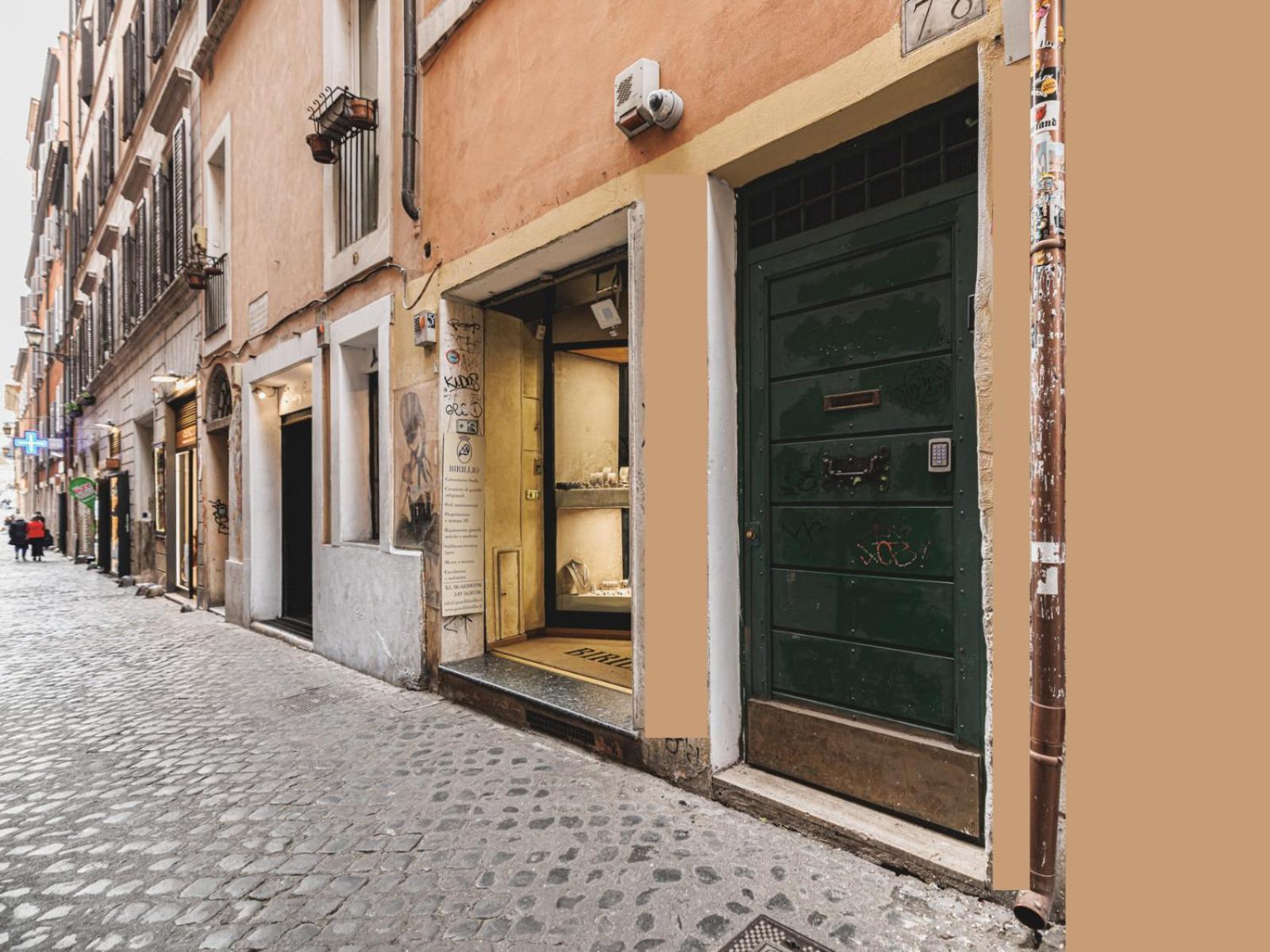 Ferienwohnung Campo De Fiori - Casa Pettinari 78 Rom Exterior foto